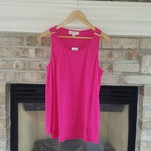 Michael Kors Electric Pink Tank Top